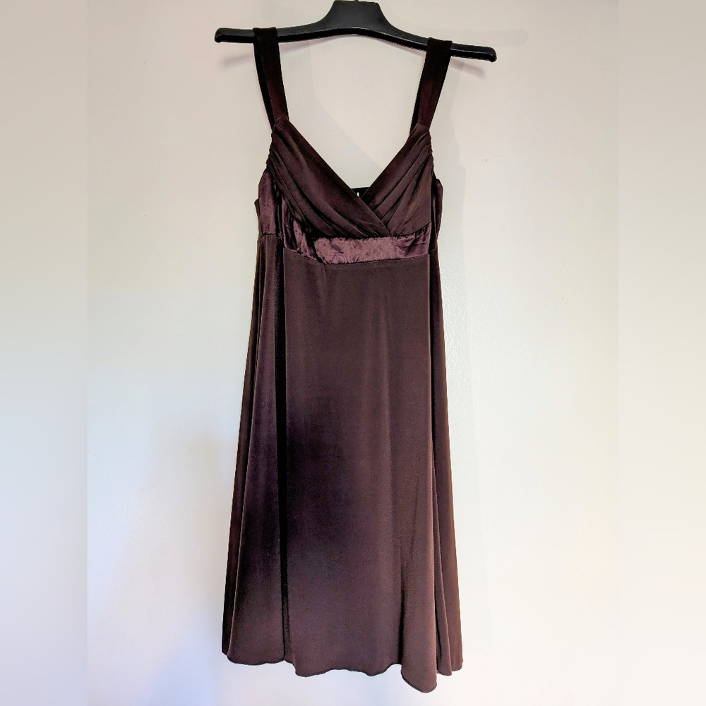 Brown Cocktail Dress